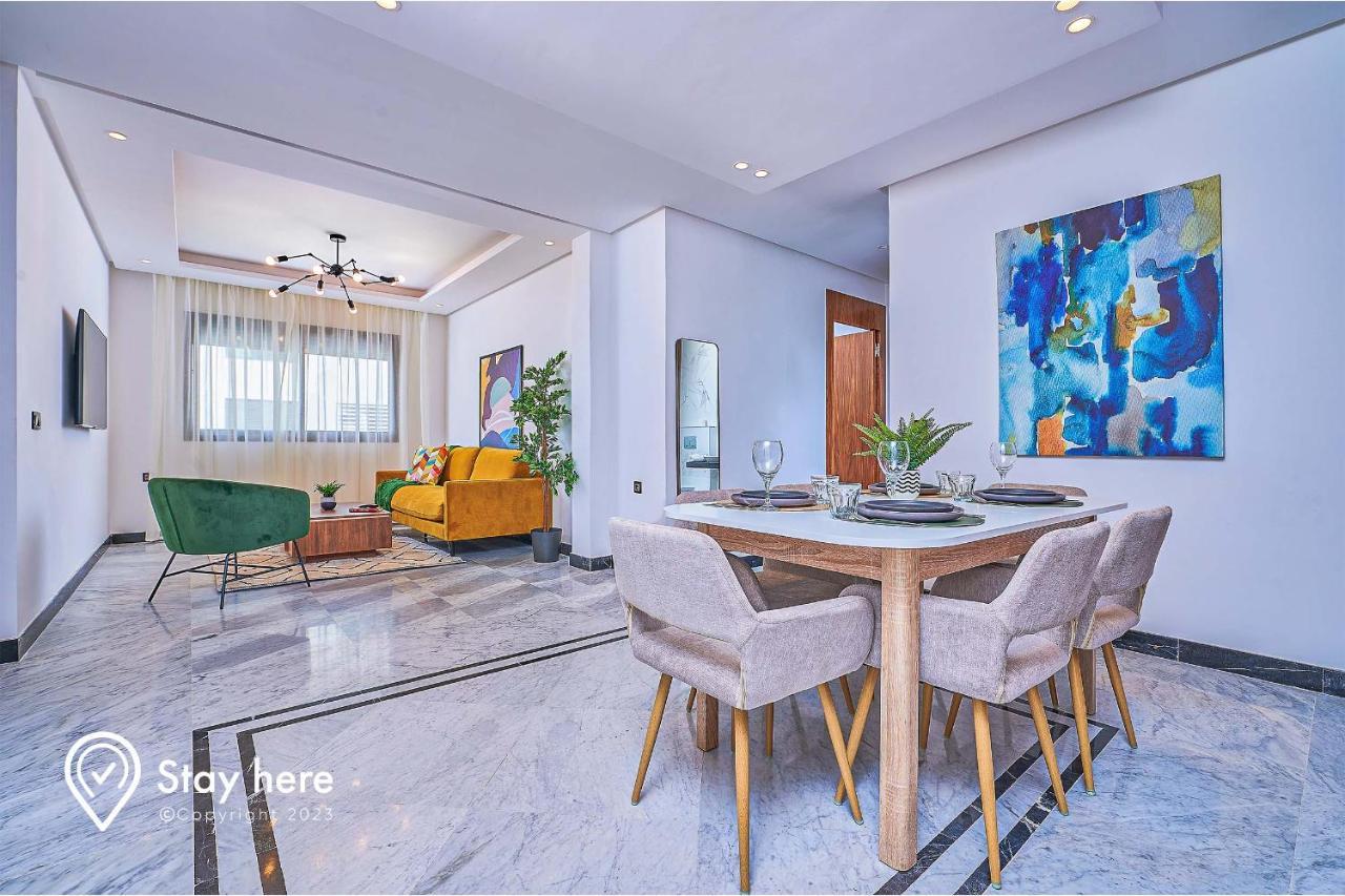 Stayhere Rabat - Hay Riad - Sophisticated Residence 외부 사진