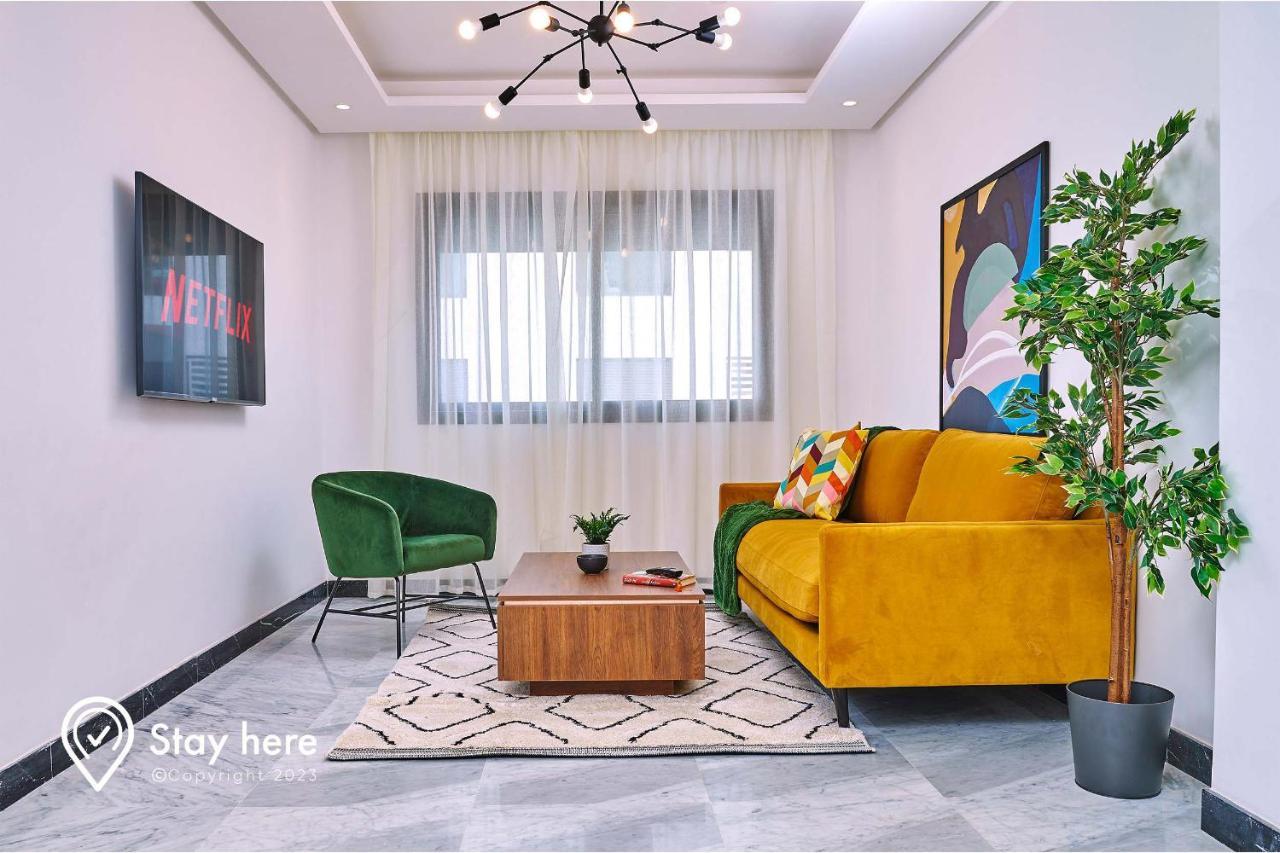 Stayhere Rabat - Hay Riad - Sophisticated Residence 외부 사진