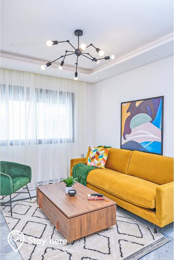 Stayhere Rabat - Hay Riad - Sophisticated Residence 외부 사진