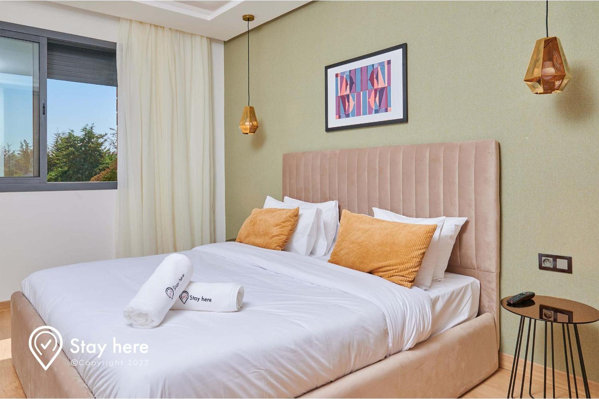 Stayhere Rabat - Hay Riad - Sophisticated Residence 외부 사진