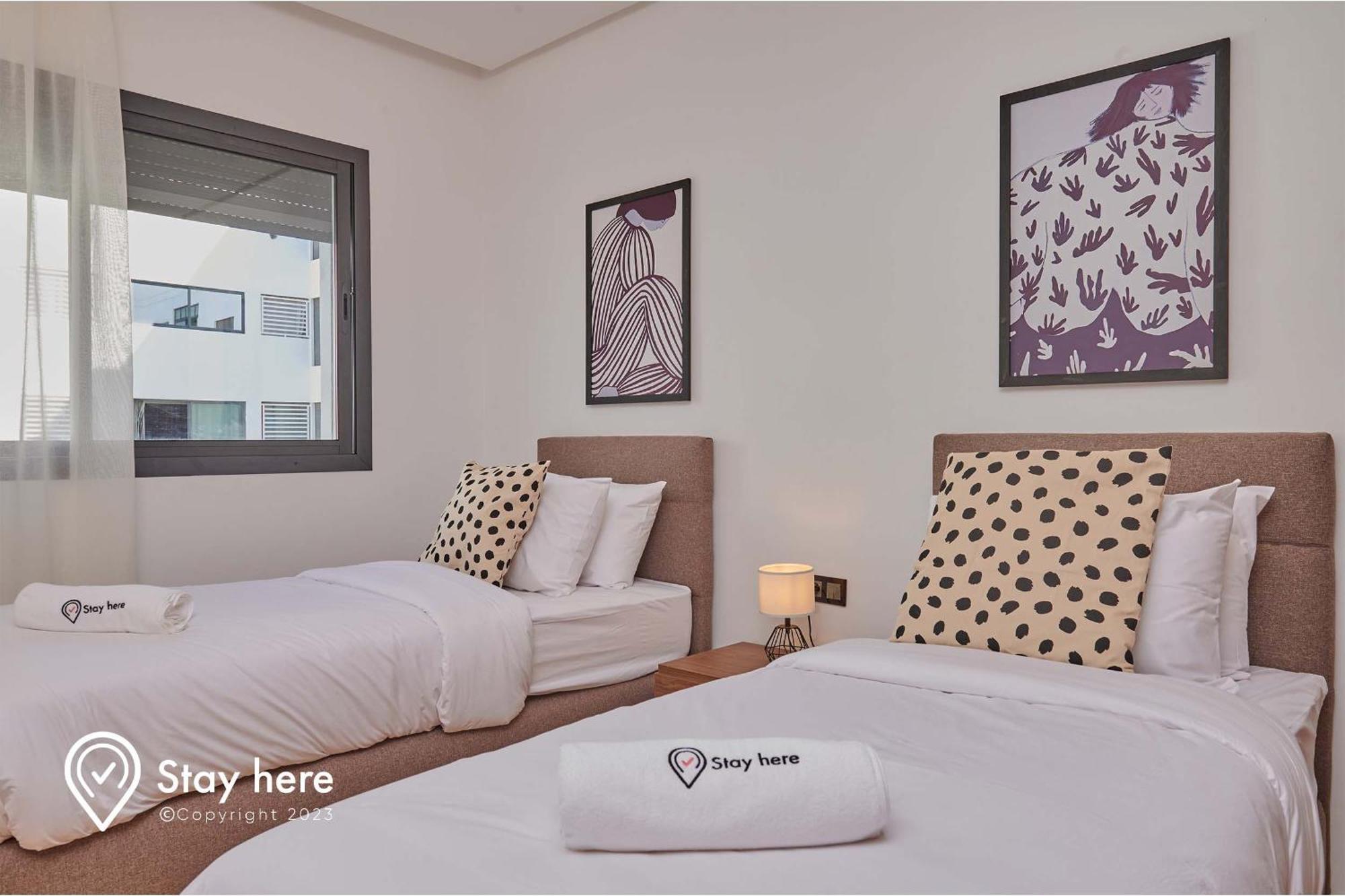 Stayhere Rabat - Hay Riad - Sophisticated Residence 외부 사진