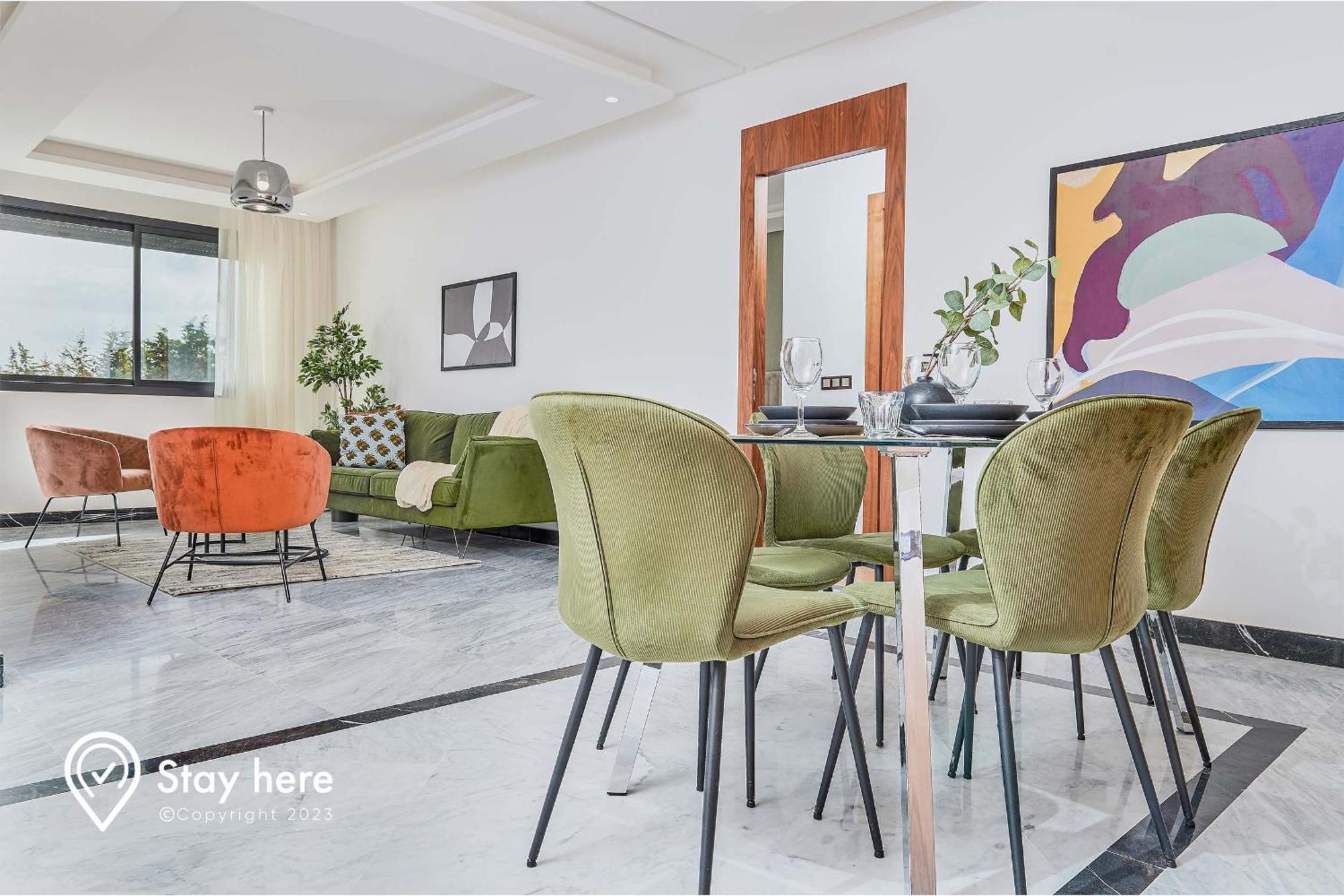 Stayhere Rabat - Hay Riad - Sophisticated Residence 외부 사진